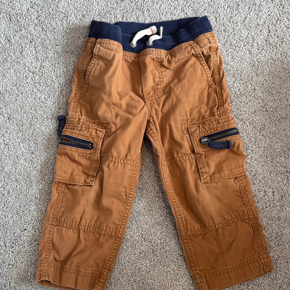 Hanna Anderson Kids Brown Cargo Pants